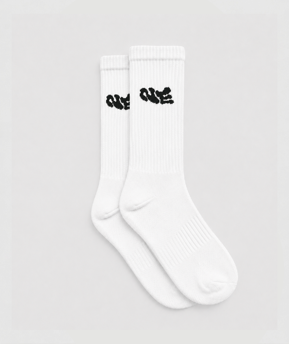 Chaussettes Essentials Noir basique streetwear