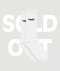 Chaussettes Signature Noire logo Neon brodé streetwear