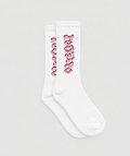 Chaussettes Signature Rose logo Neon brodé streetwear