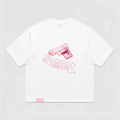 T-shirt Water Gun Neon oversize streetwear coton 270 GSM vue face